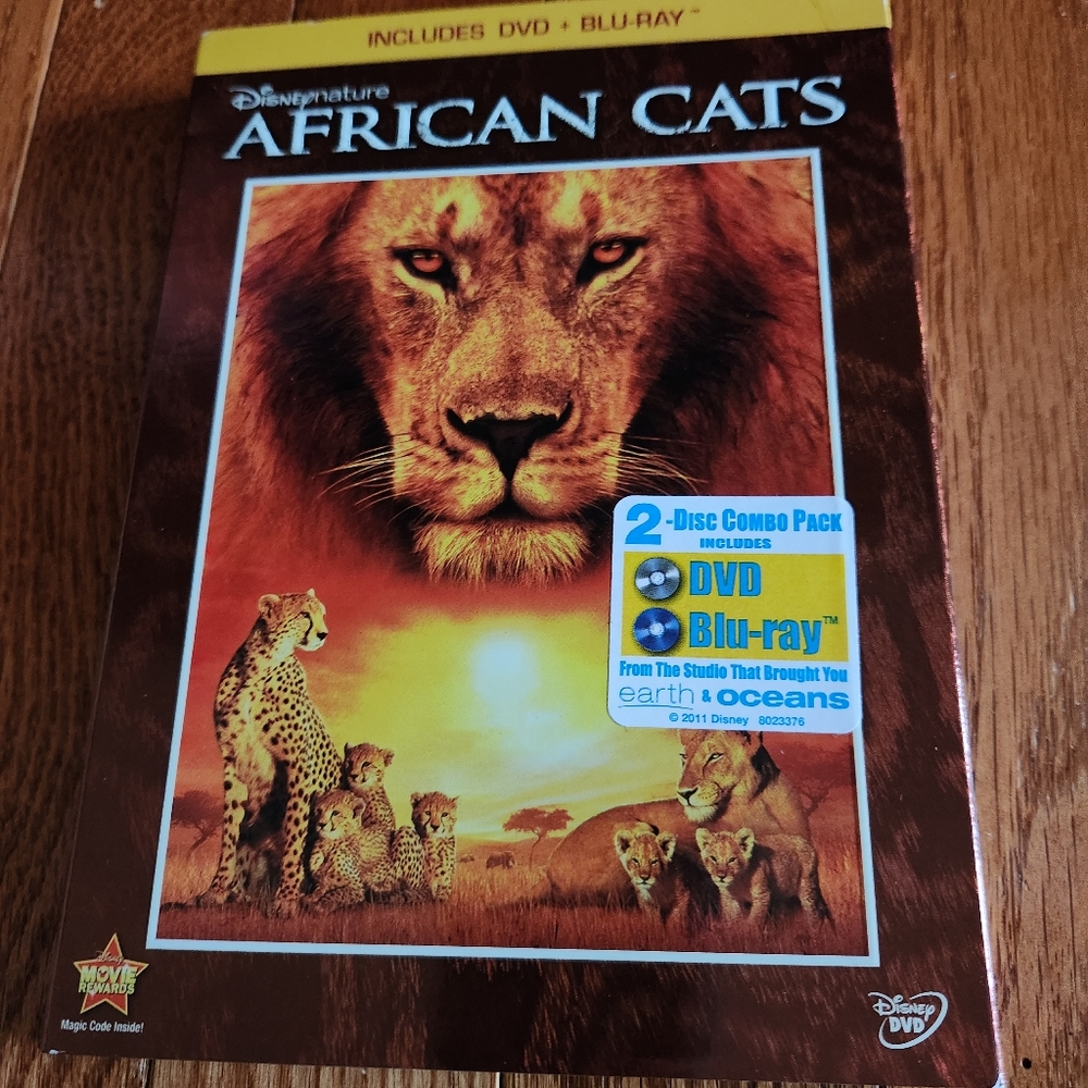 Disneynature African Cats DVD and Blu-ray